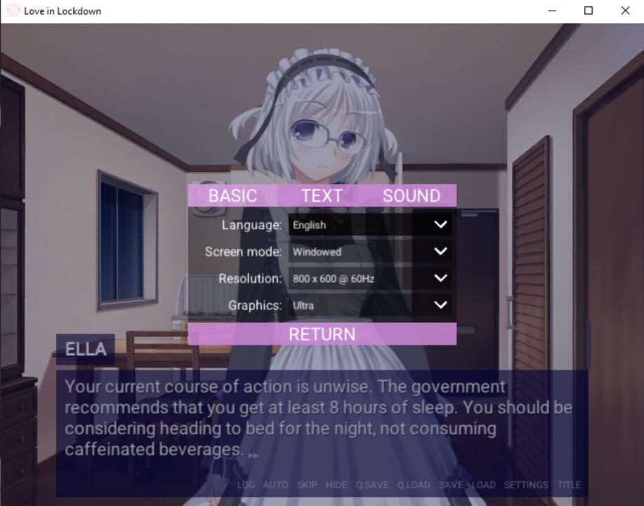 Love in Lockdown: Ella version