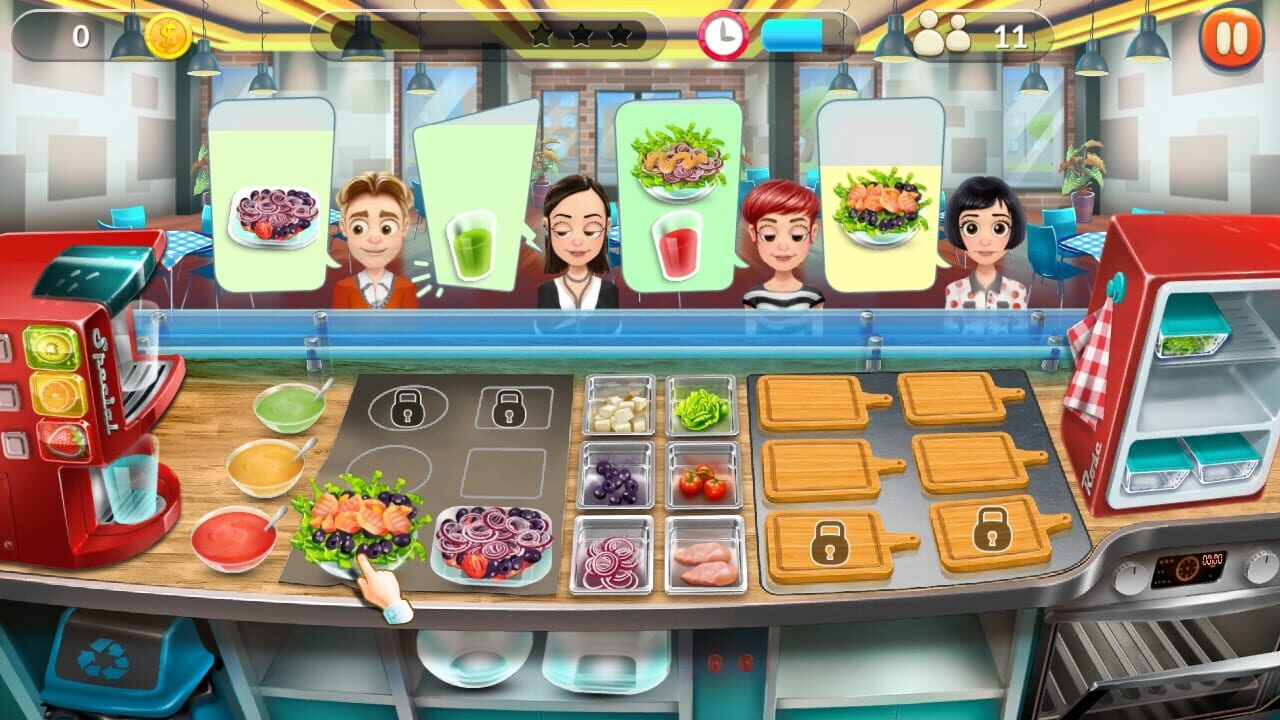 Cooking Arena: Salad Bar Tycoon