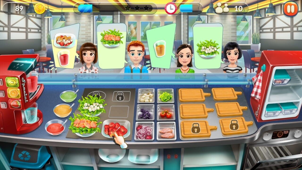 Cooking Arena: Salad Bar Tycoon