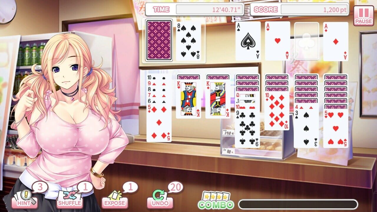 Pretty Girls Klondike Solitaire Plus