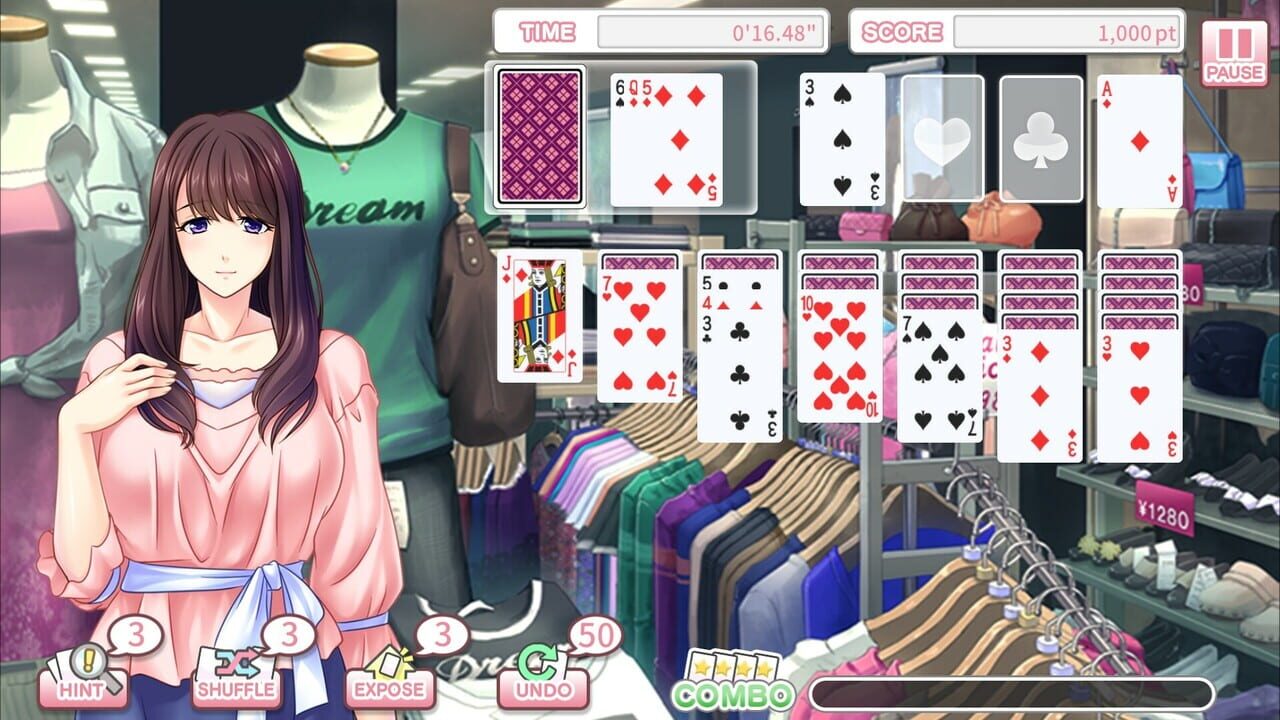 Pretty Girls Klondike Solitaire Plus