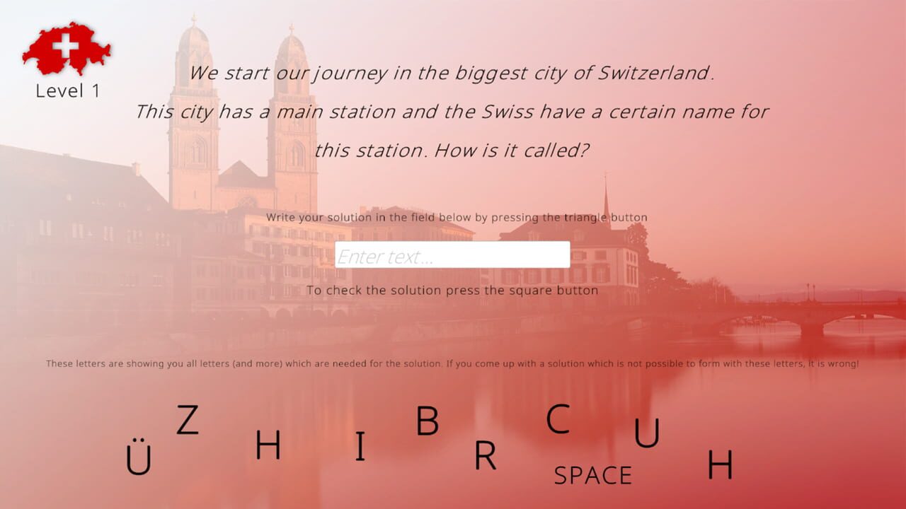 Scavenger Hunt: Switzerland