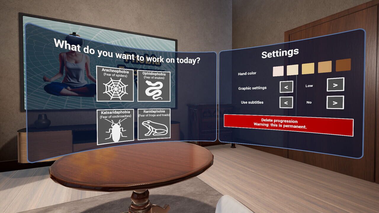 Phobia Exposure VR