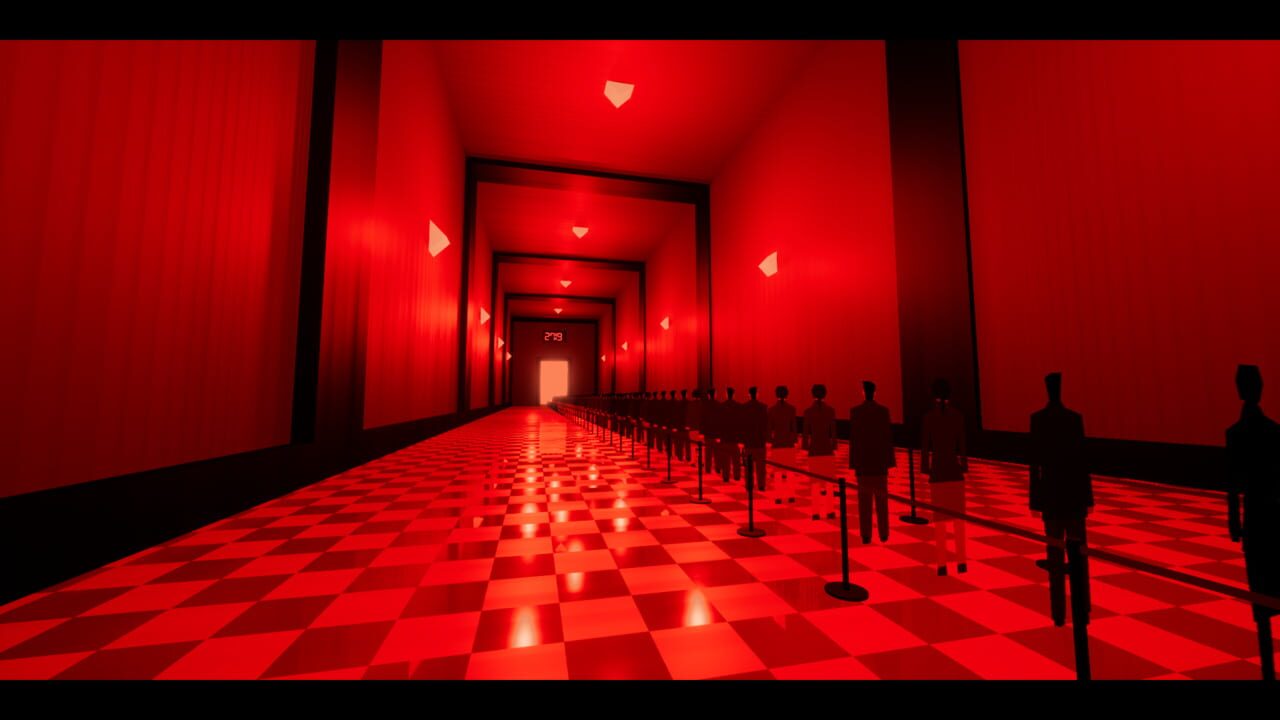 Q: A Dystopian Queueing Simulator