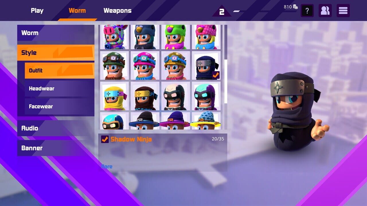 Worms Rumble: Action All-Stars Pack