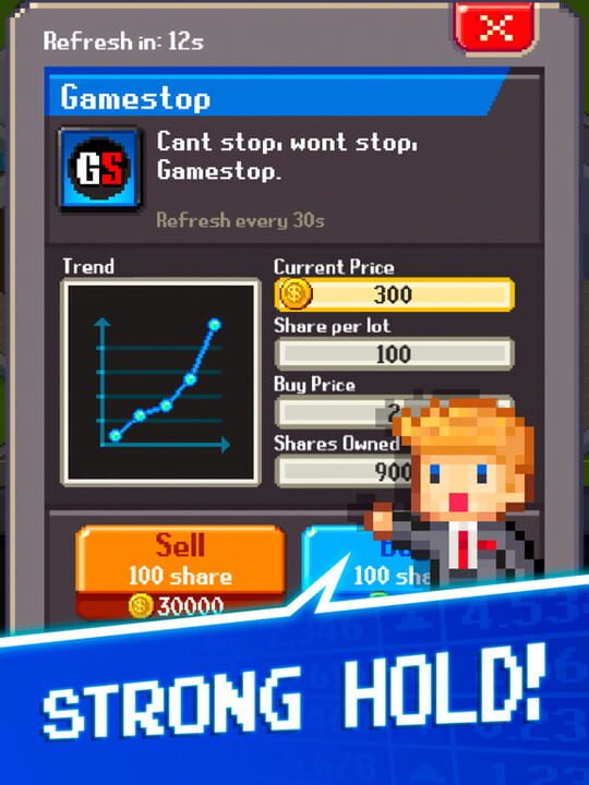 Tap Tap Trillionaire: Invest!