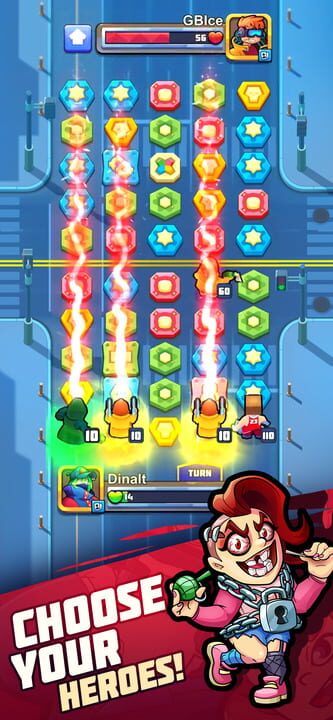 Puzzle Wars: Heroes