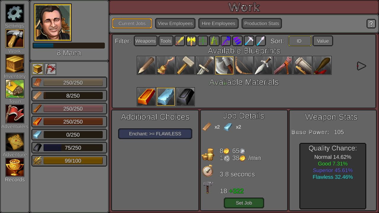 Idle Weaponshop