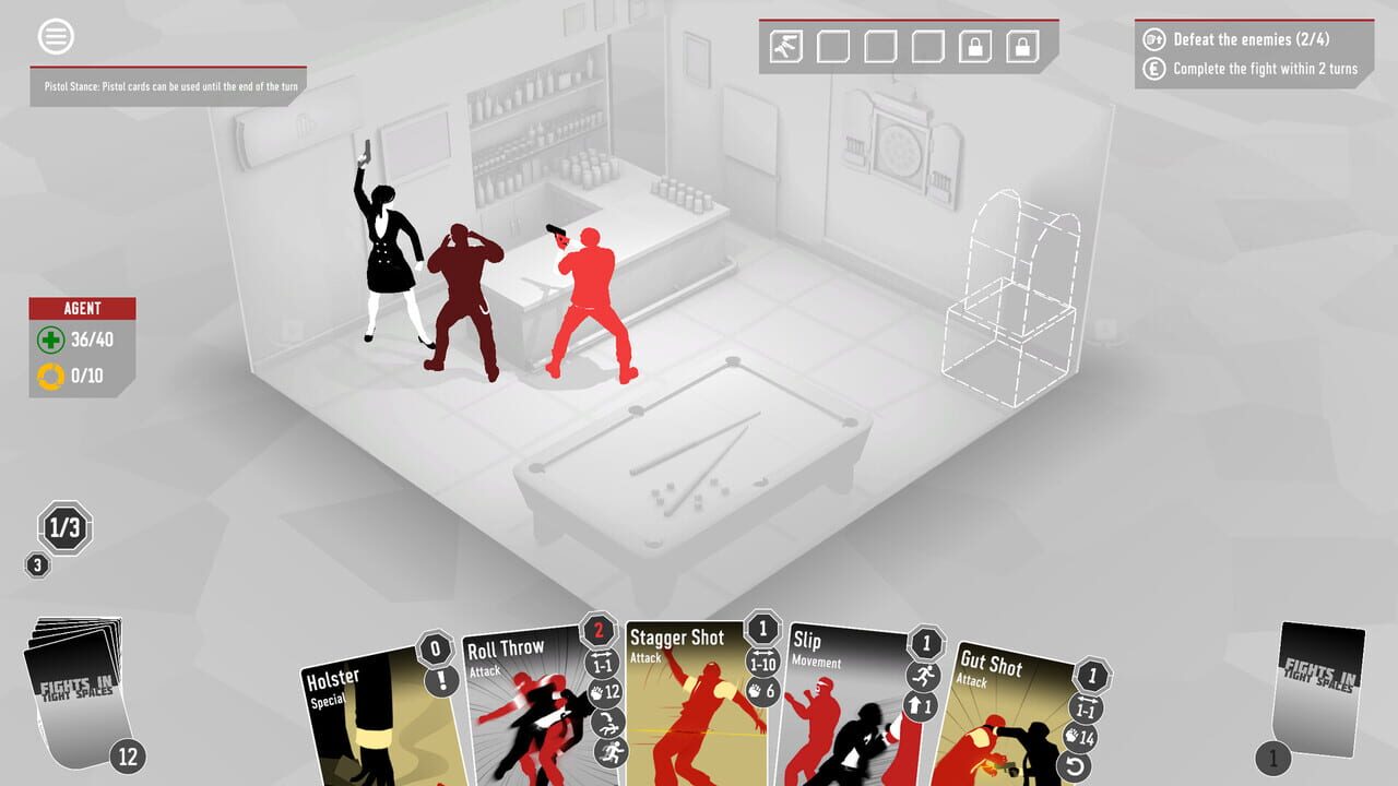 Fights in Tight Spaces: Weapon of Choice