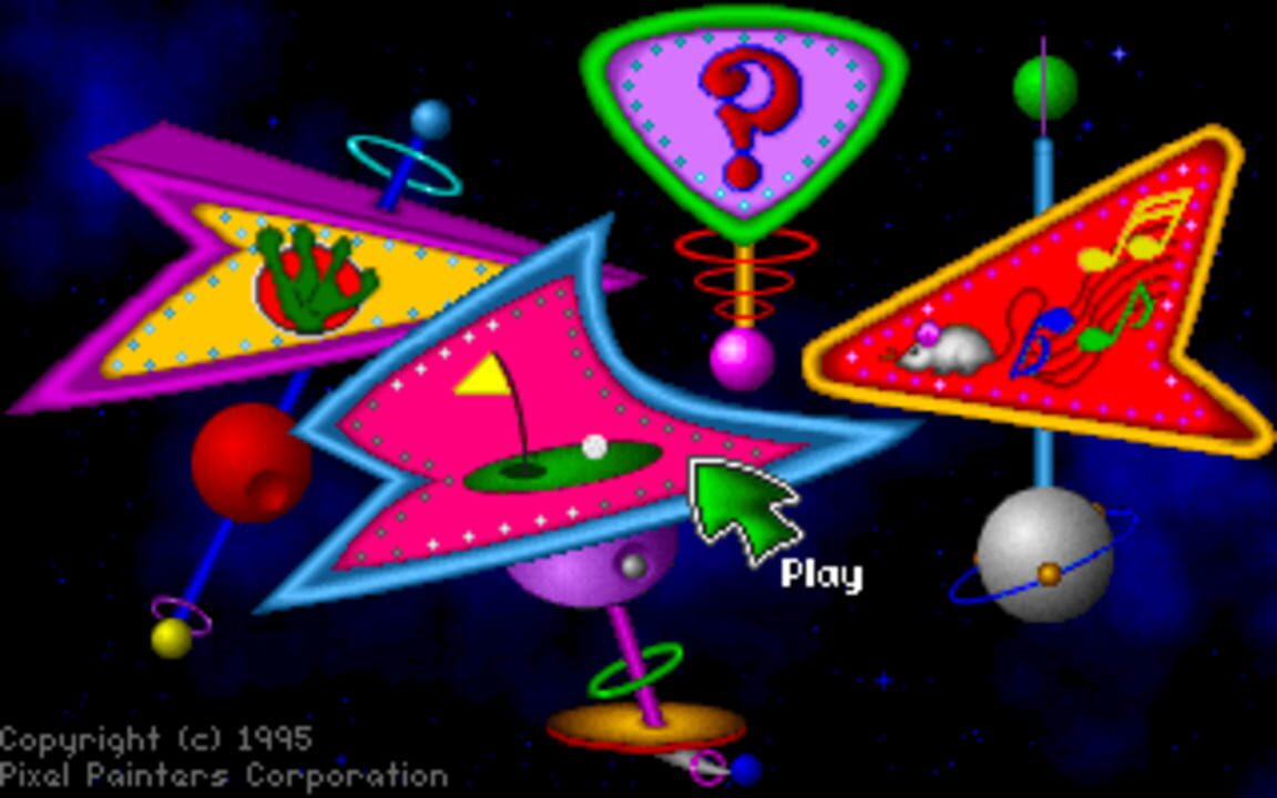 Fuzzy’s Cosmic Space Golf