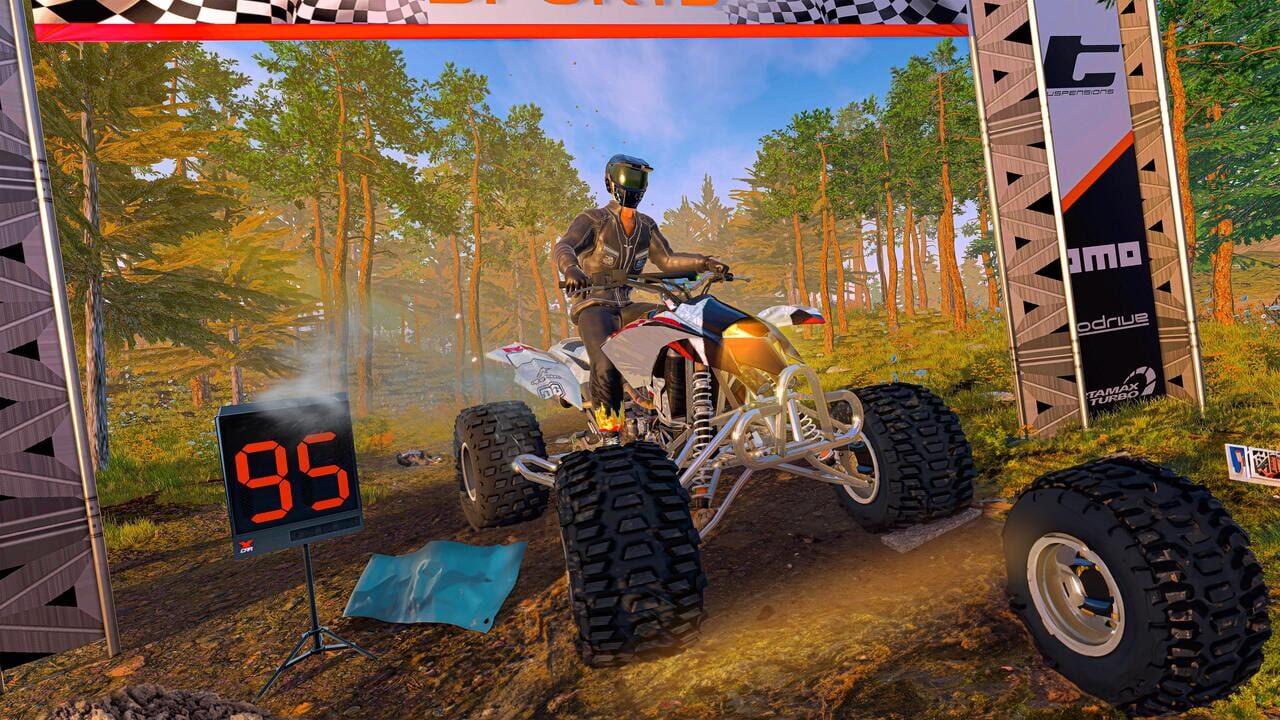 ATV Monster Racing Simulator Rally Cross