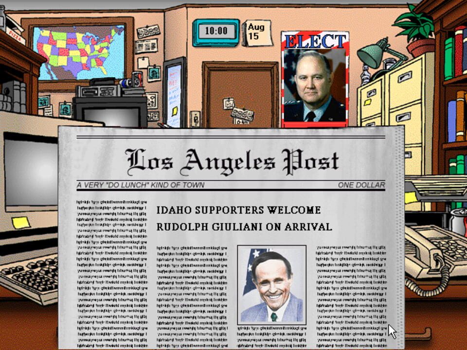 The Doonesbury Election Game Campaign ’96