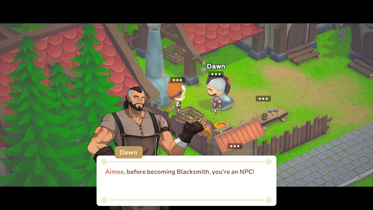 NPC Ville: The Story of the Blacksmith