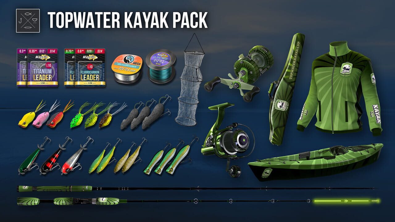 Fishing Planet: Topwater Kayak Pack