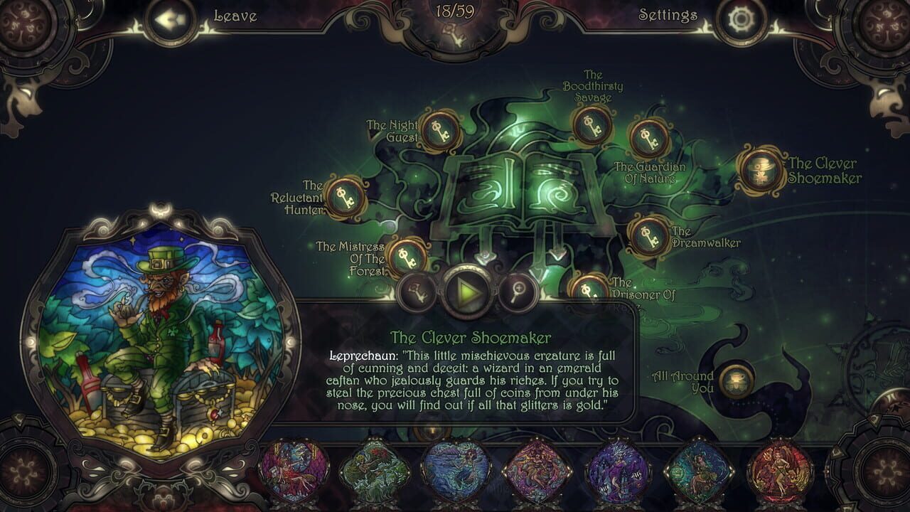 Glass Masquerade 2: Illusions – Scaryfolks Puzzle Pack