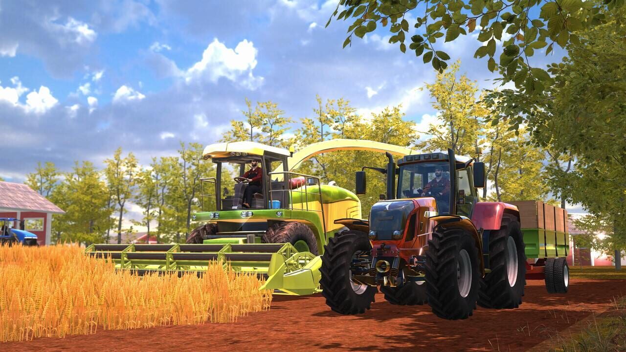 Farming Tractor Simulator 2023: Drive Combine & Trucks