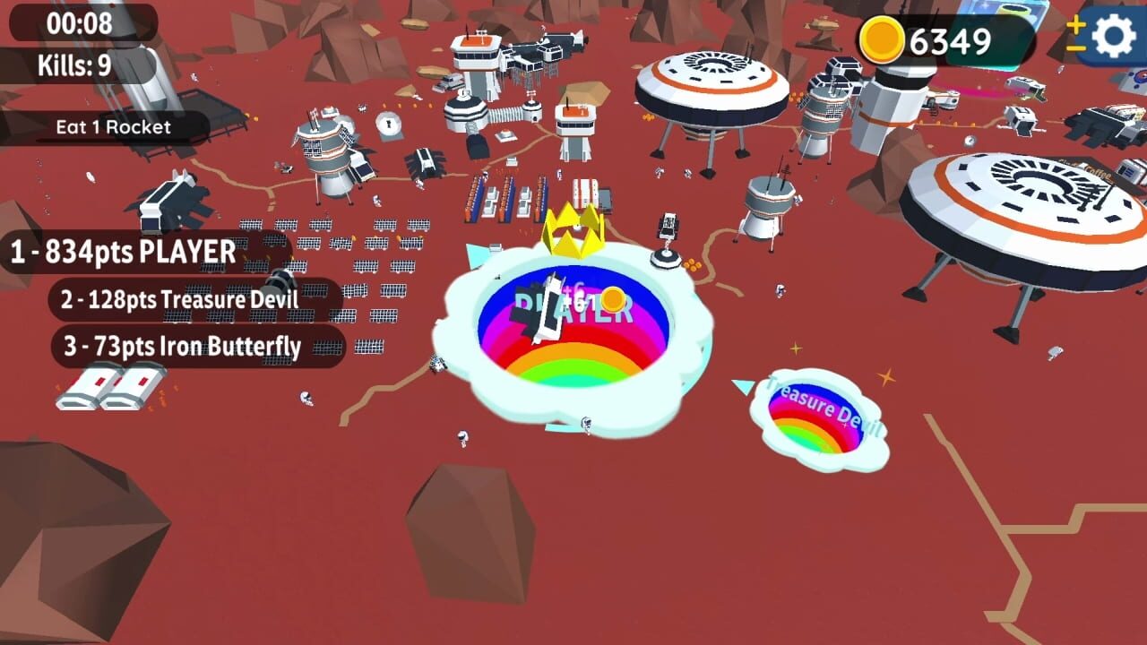 Hole io: Red Planet DLC