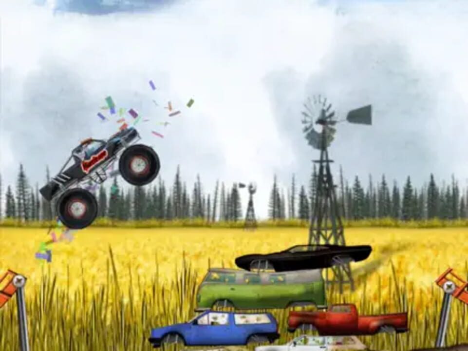 Stickman Downhill Monstertruck