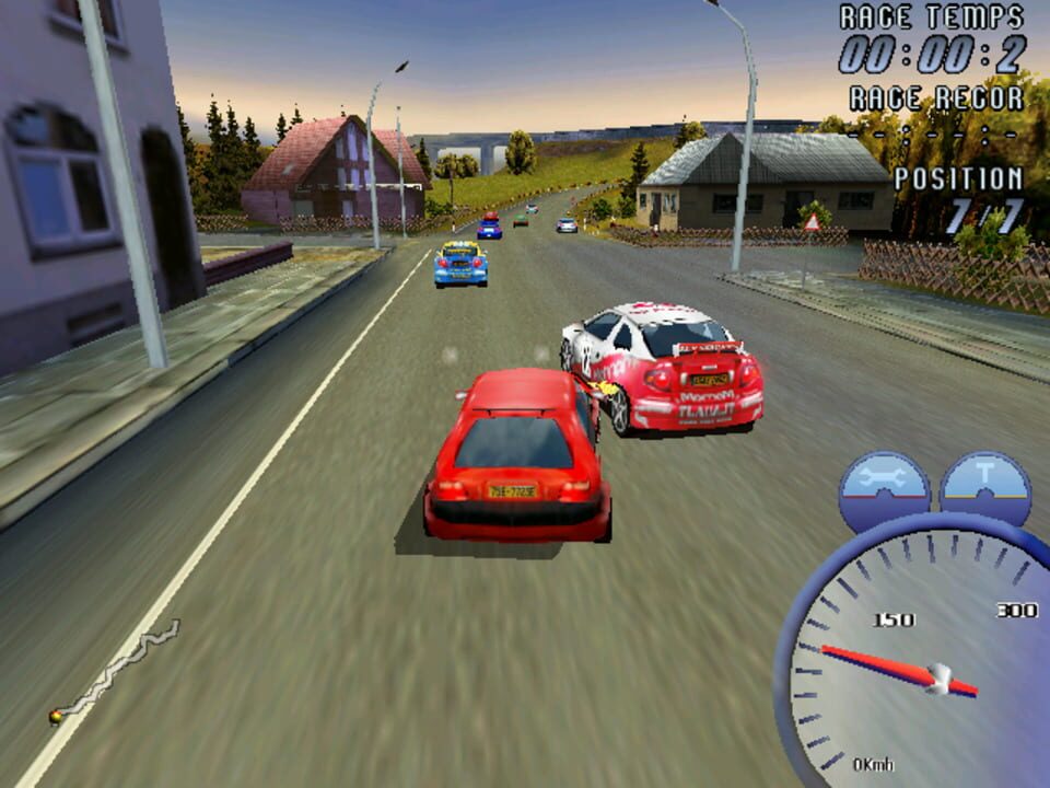 Paris-Marseille Racing II PS1 - Jeu D'occasion En Bon état, Prêt à Jouer !