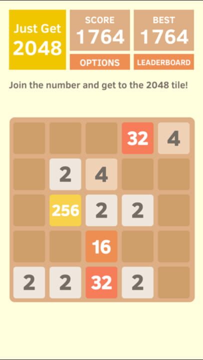Just Get 2048: A Simple Puzzle Game!