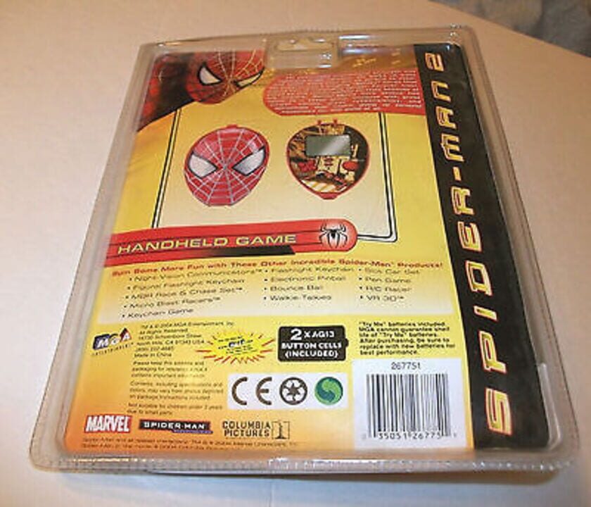 Spider-Man 2 Handheld Game
