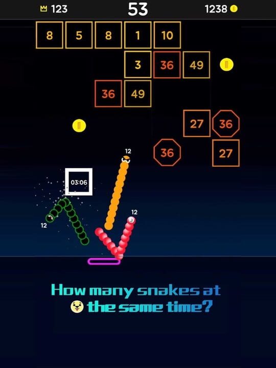 Snake Bricks-Bounce Balls