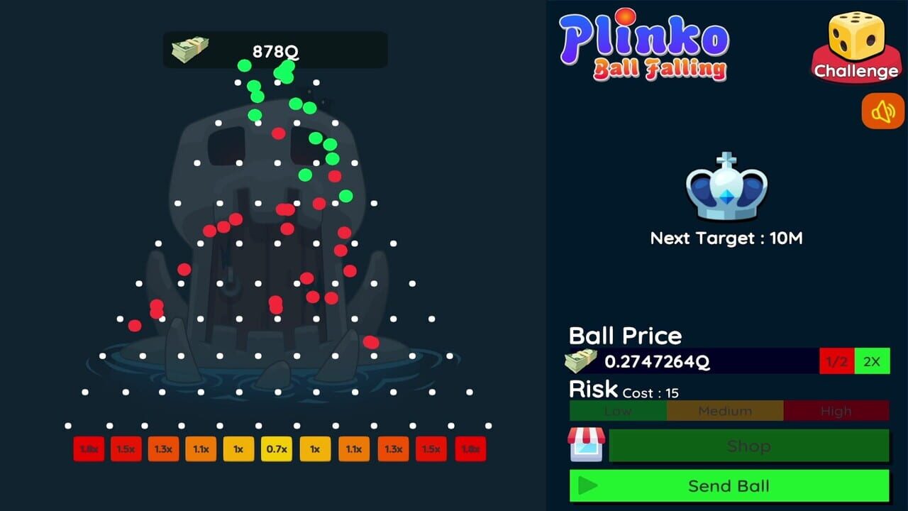 Plinko: Ball Falling