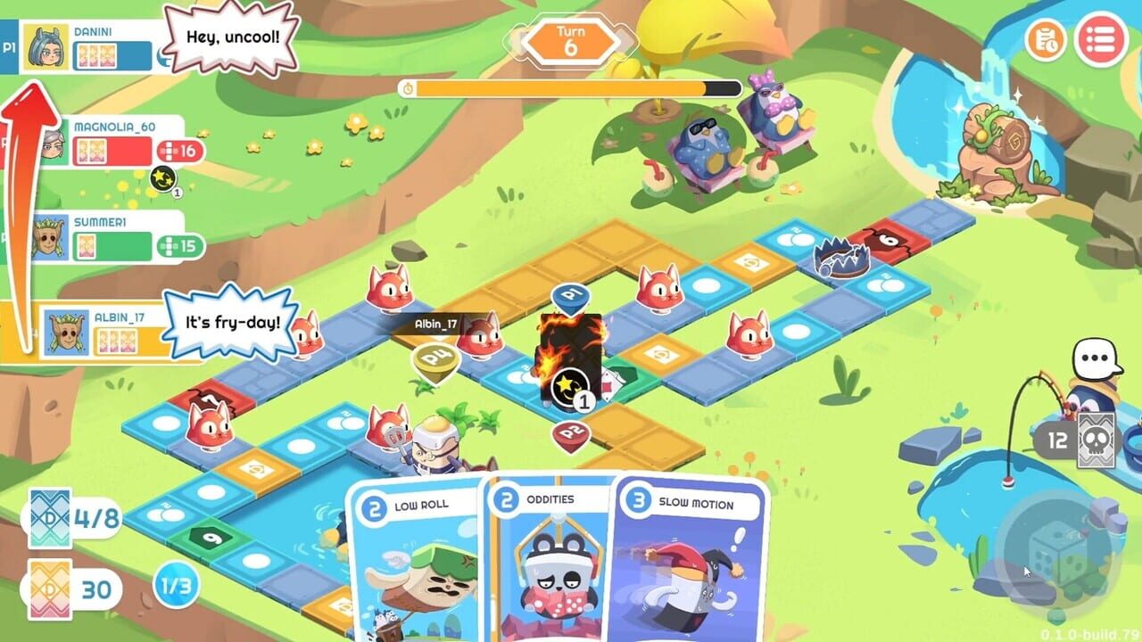 Dadoo: Twists, Turns, and Mischiefs