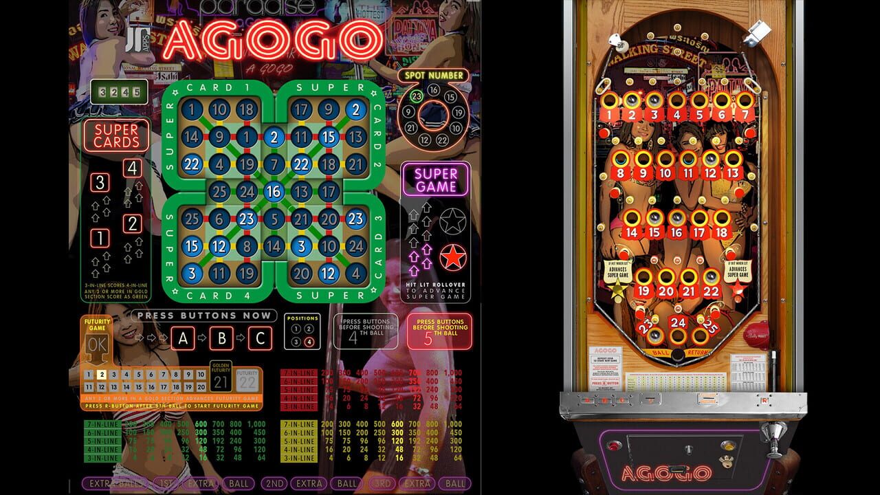 Bingo Pinball Gameroom: Agogo