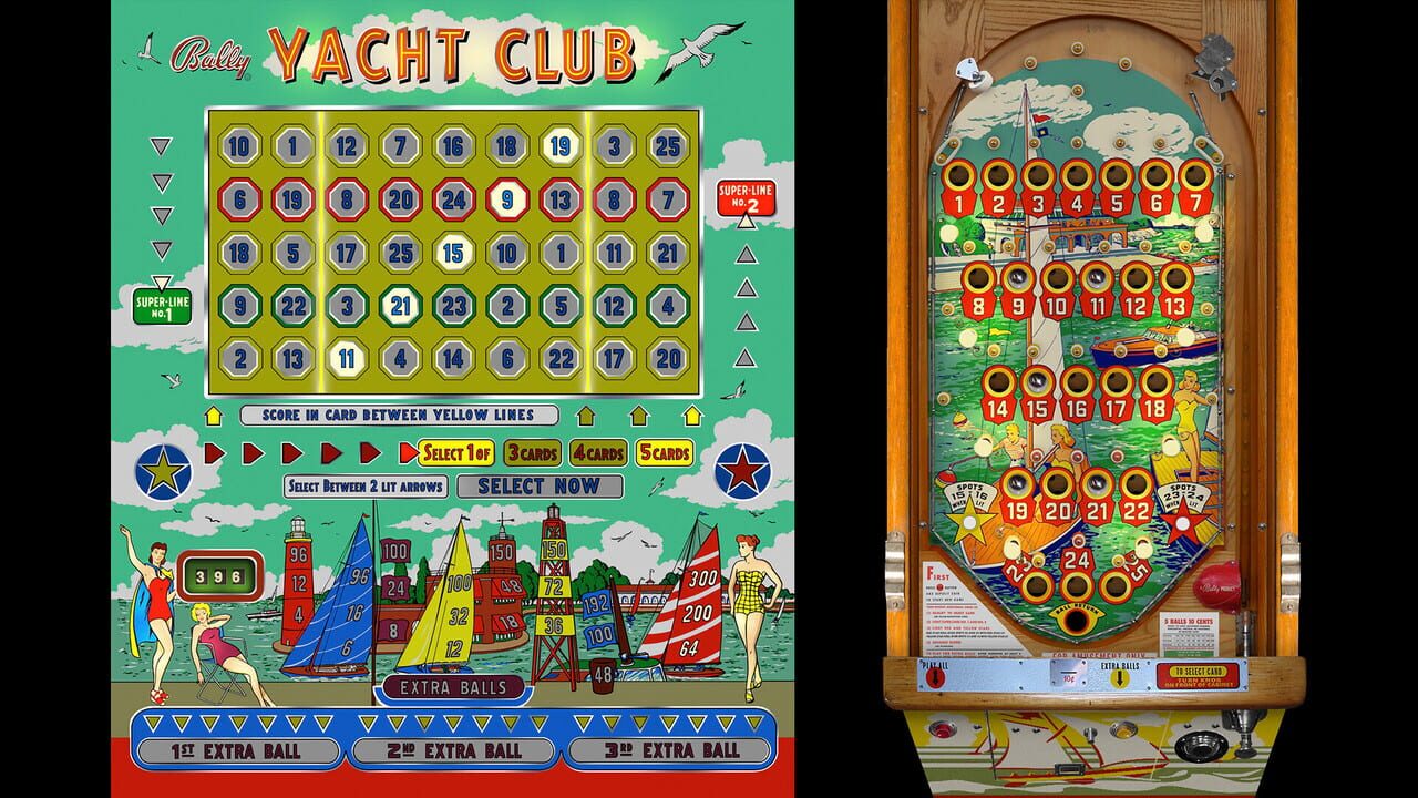 Bingo Pinball Gameroom: Bally Yacht Club