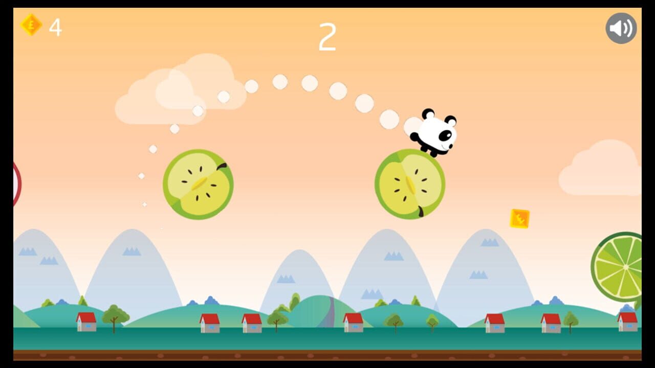Runner Fruit Jumping
