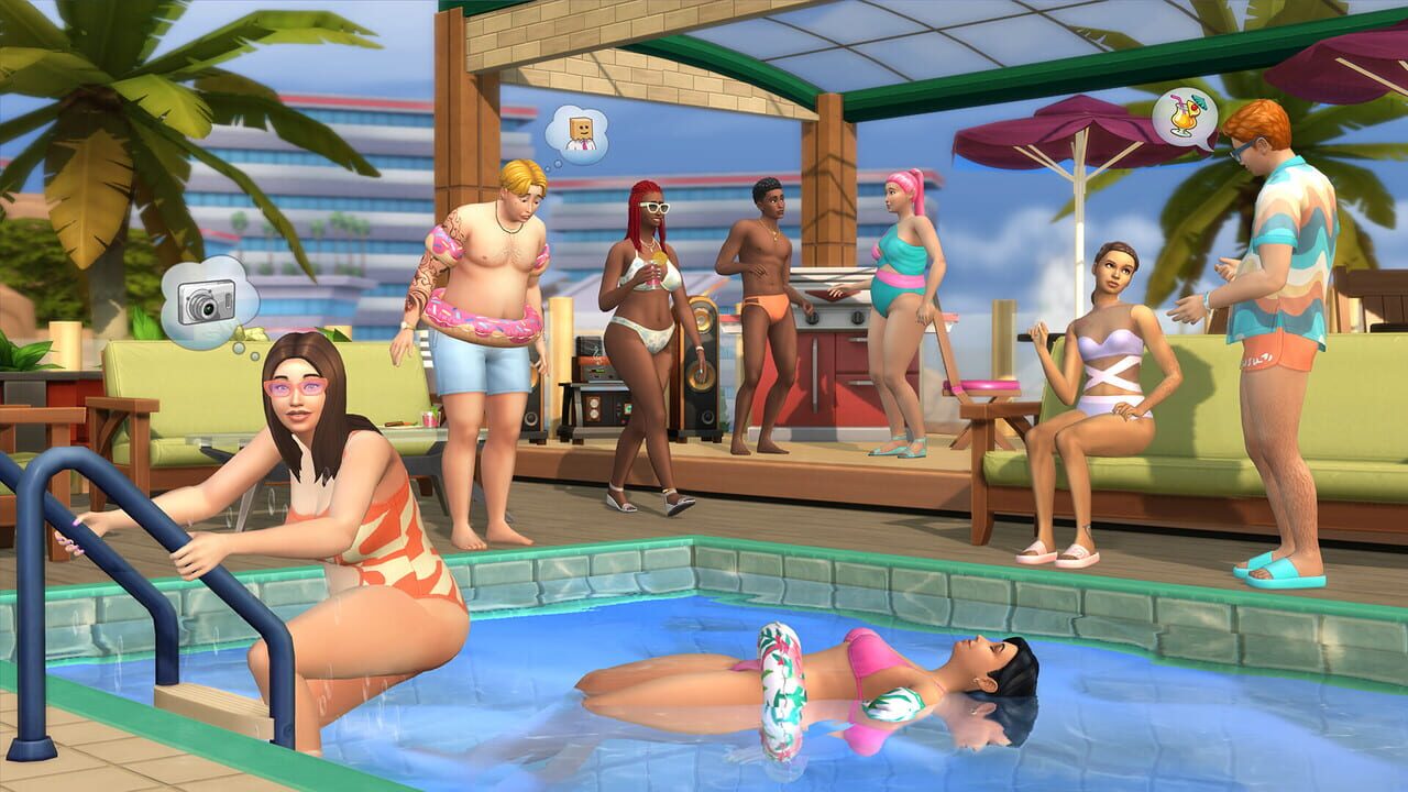 The Sims 4: Poolside Splash Kit