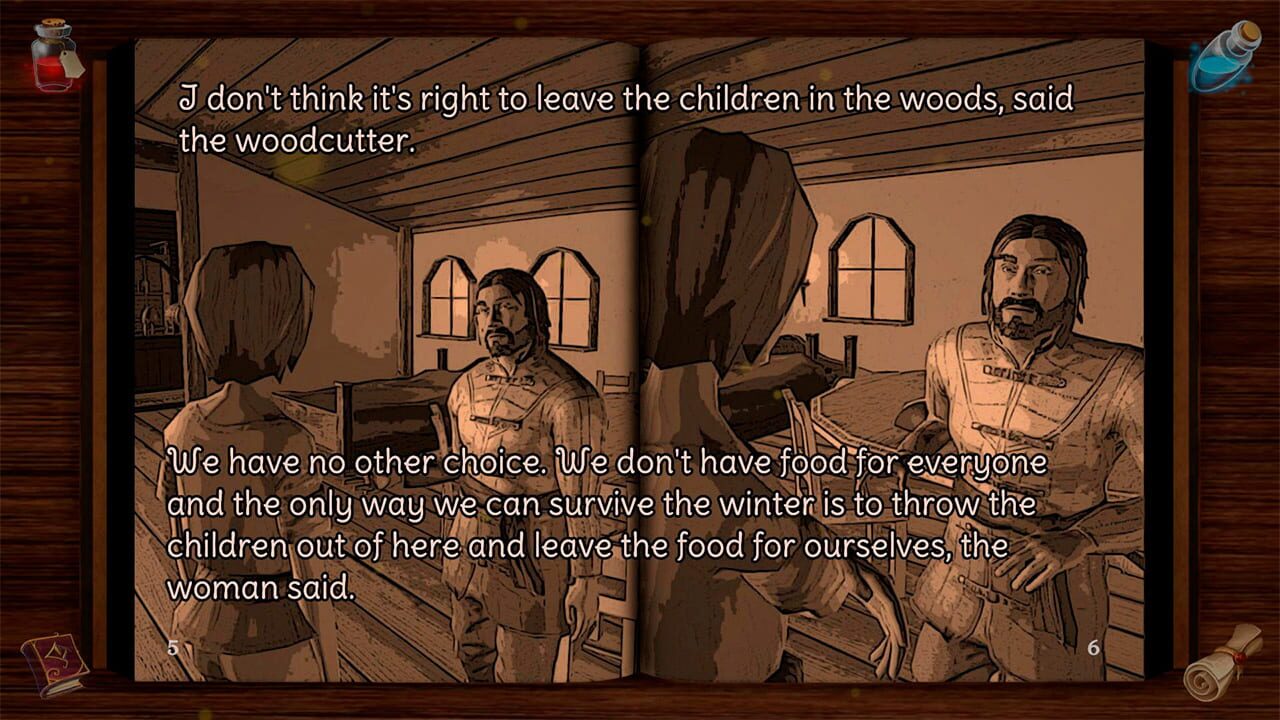 Hansel and Gretel: Interactive Book