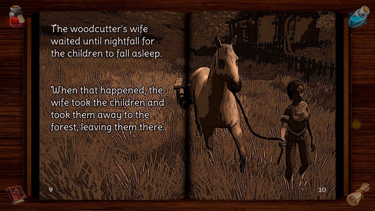 Hansel and Gretel: Interactive Book