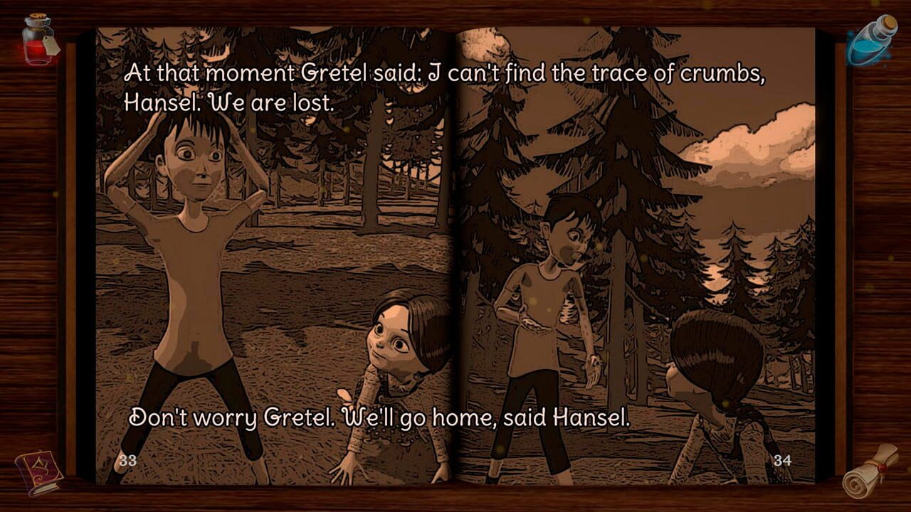 Hansel and Gretel: Interactive Book