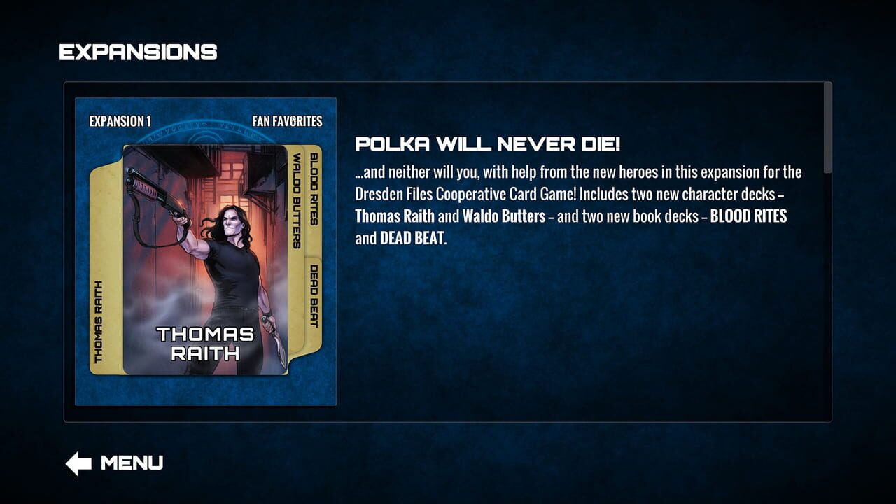 Dresden Files Cooperative Card Game: Fan Favorites