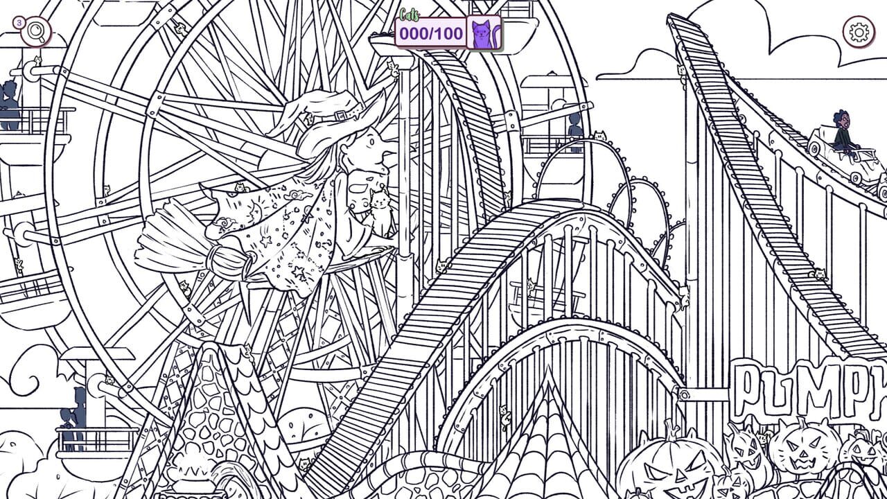 Hidden Cats in Spooky Town