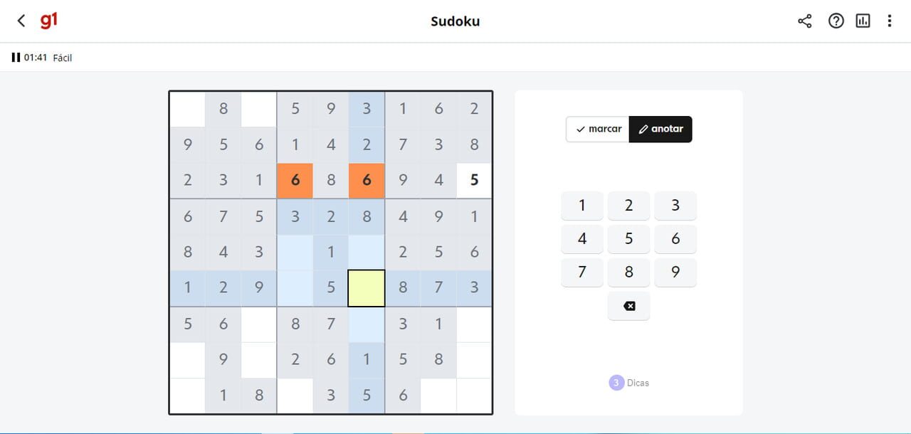 Sudoku G1