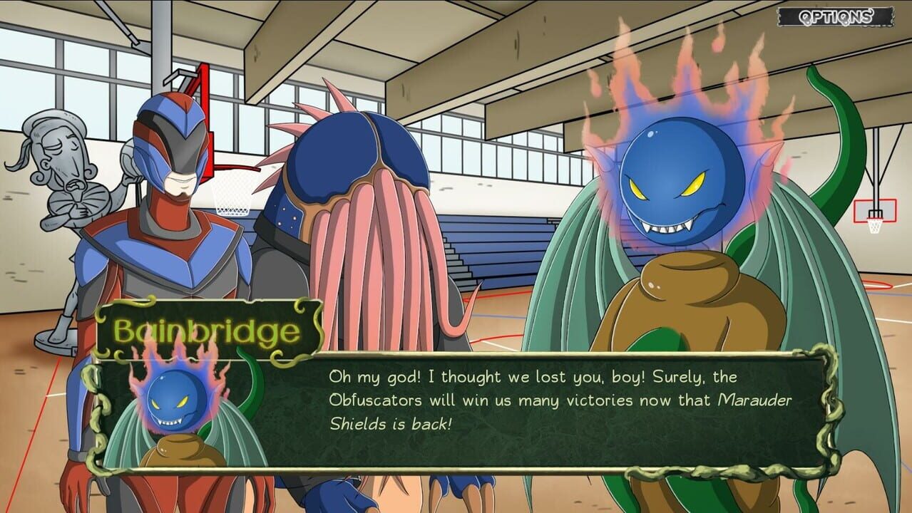 Tentacle Prawn: (Actually) A Cthulhu Dating Sim – The Myth & Legend of Marauder Shields
