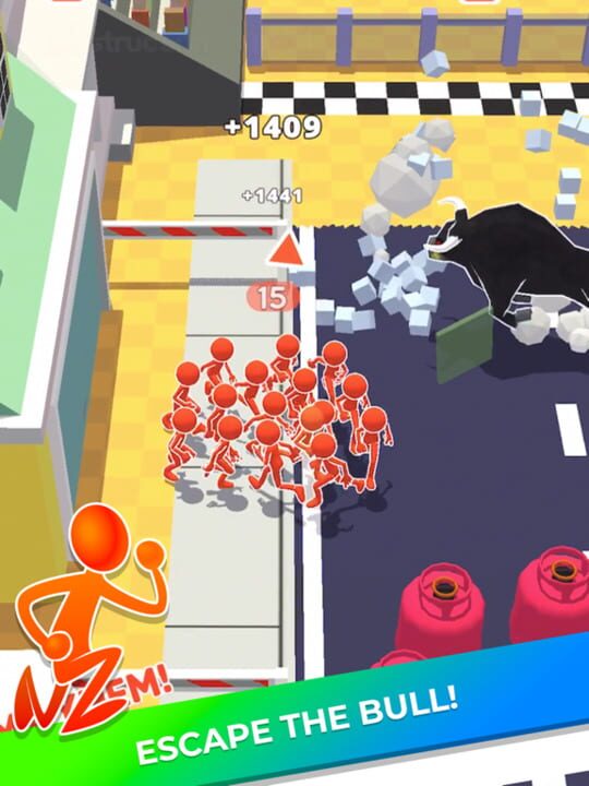 Bull Chase!