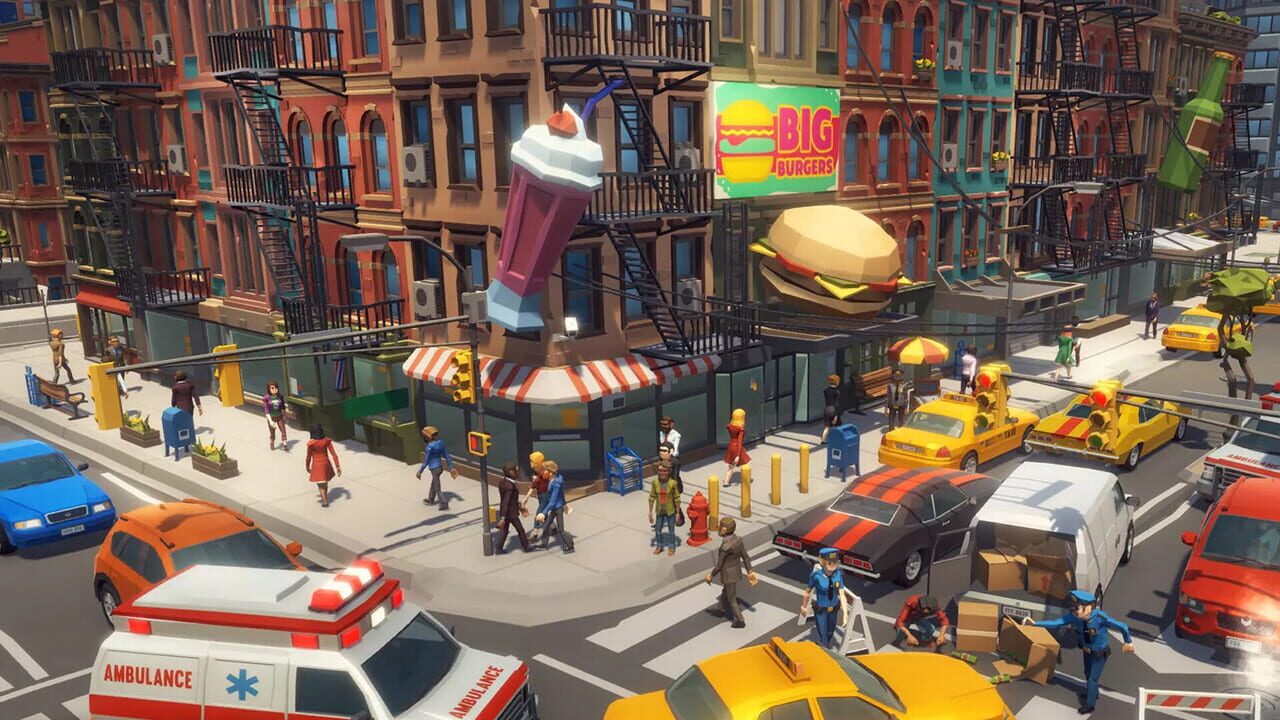 Hidden City Top-Down 3D