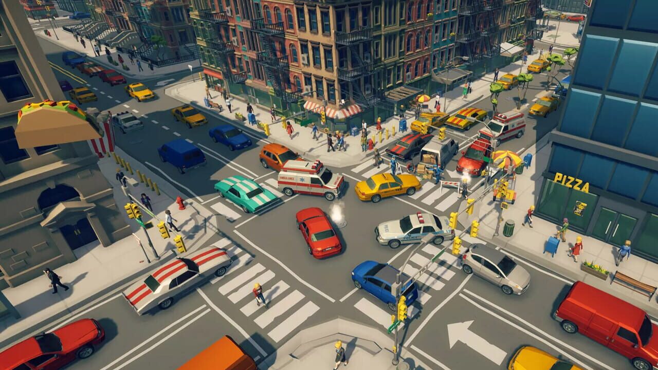 Hidden City Top-Down 3D