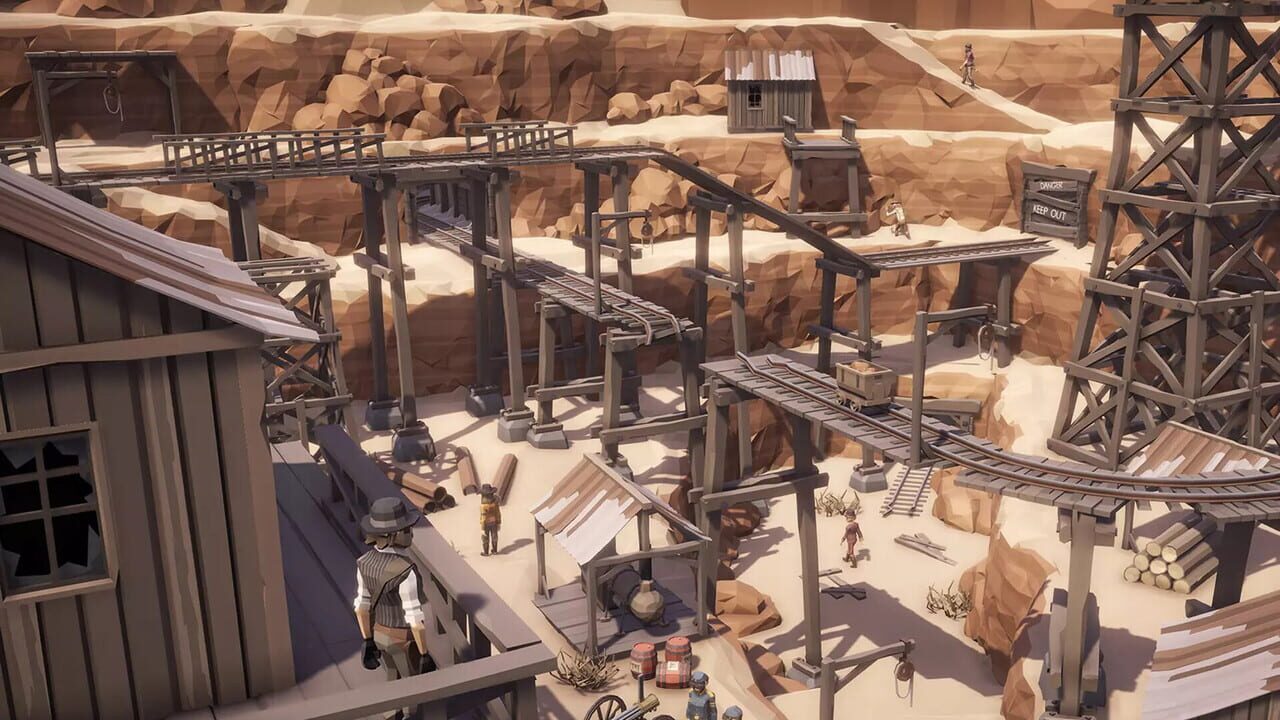 Hidden Western Frontier Top-Down 3D