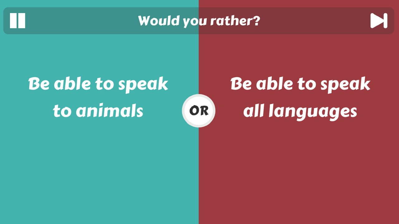 Choice Clash: What Would You Rather?