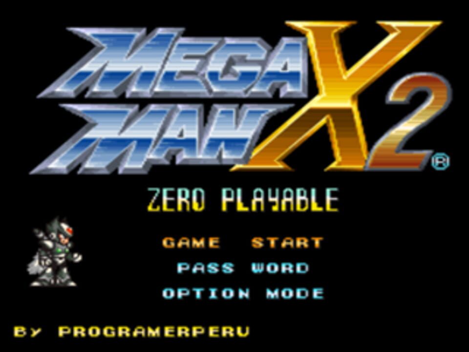 Mega Man X2: Zero Playable