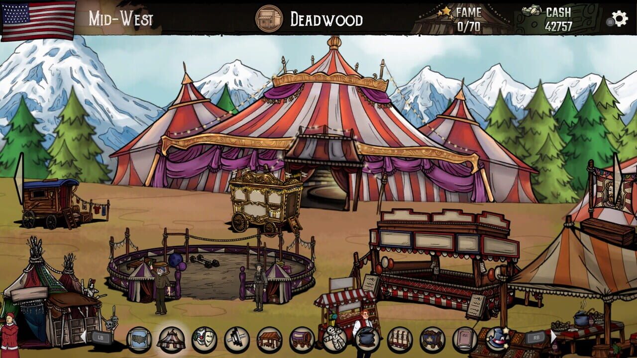 Klabater Bundle: The Amazing American Circus, Moonshine Inc., Heliborne and Crossroads Inn