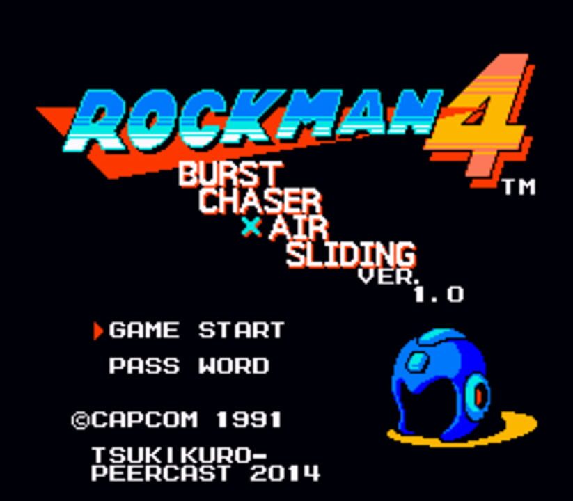 Rockman 4: Burst Chaser X Air Sliding