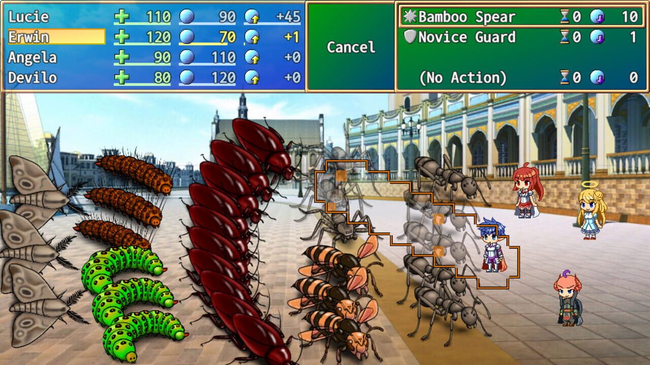 Underground Defense Force: Sword and Sorcery and Swarm of Insects