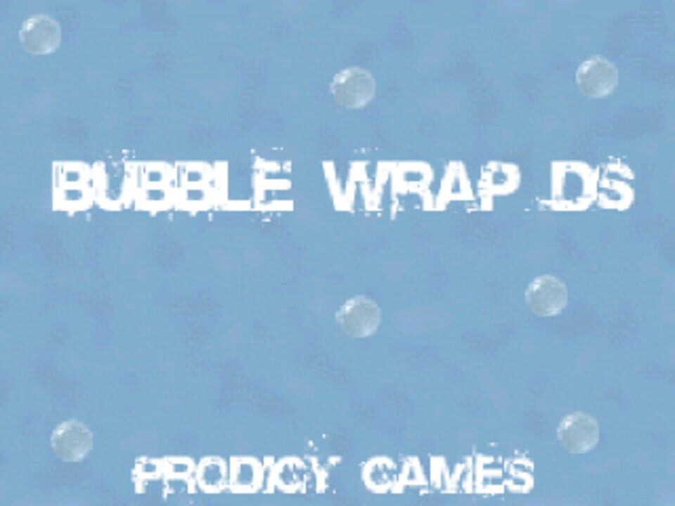 Bubble Wrap DS