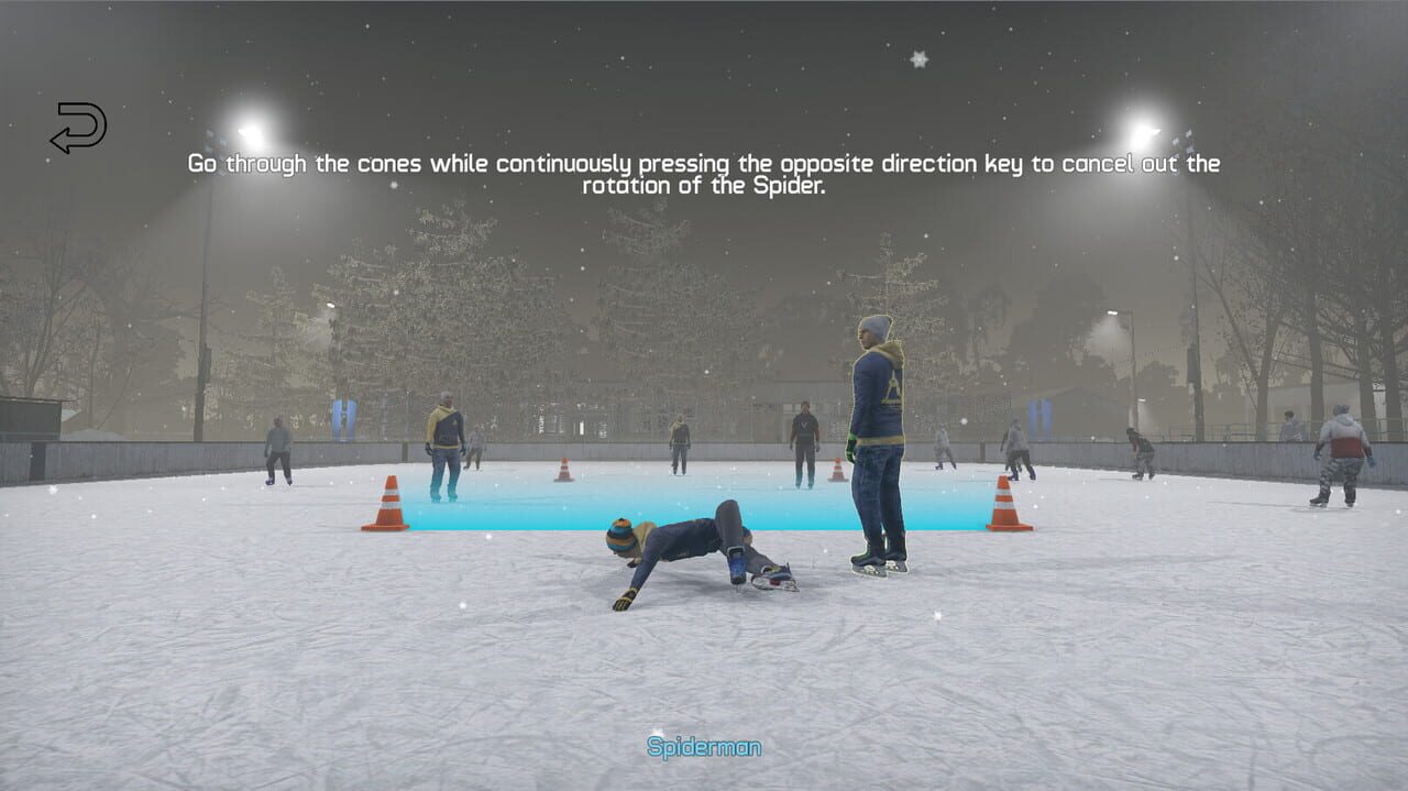 Freestyle Ice Skater